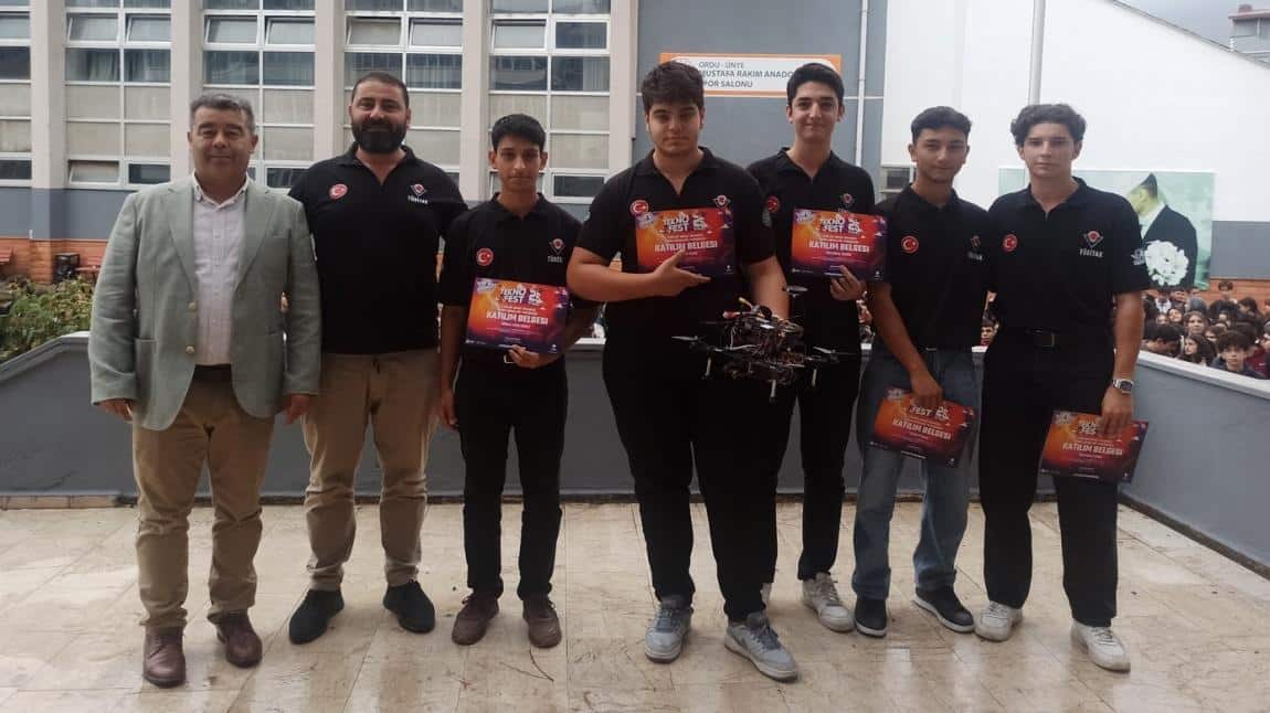 Şahin Göz Takımımız Teknofest Finallerinde Büyük Başarı Elde Etti.